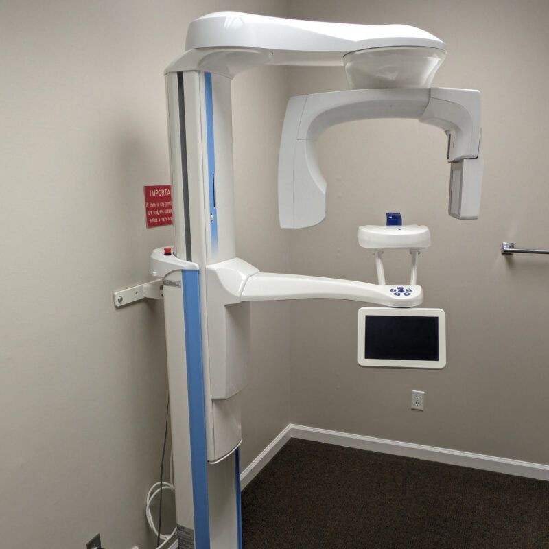 Photo of new CBCT scanner