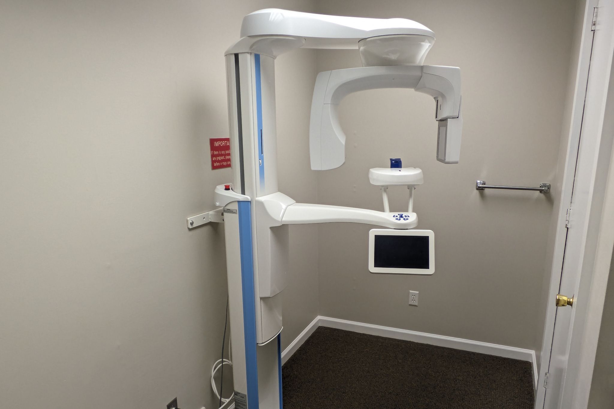 Photo of new CBCT scanner